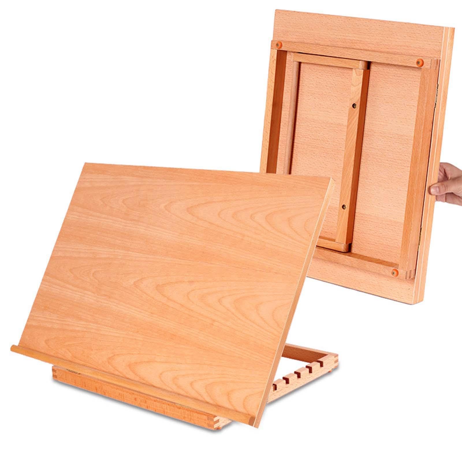 Caballete de Mesa Ajustable para Pintores, Caballete de Pintura, para Bocetos, Pintura Portátil, Dibujo a Partir de Libros de Cocina.