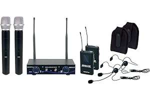 vocopro DIGITAL32-ULTRA Dual Channel Digital Wireless Handheld/Headset/Instrument System