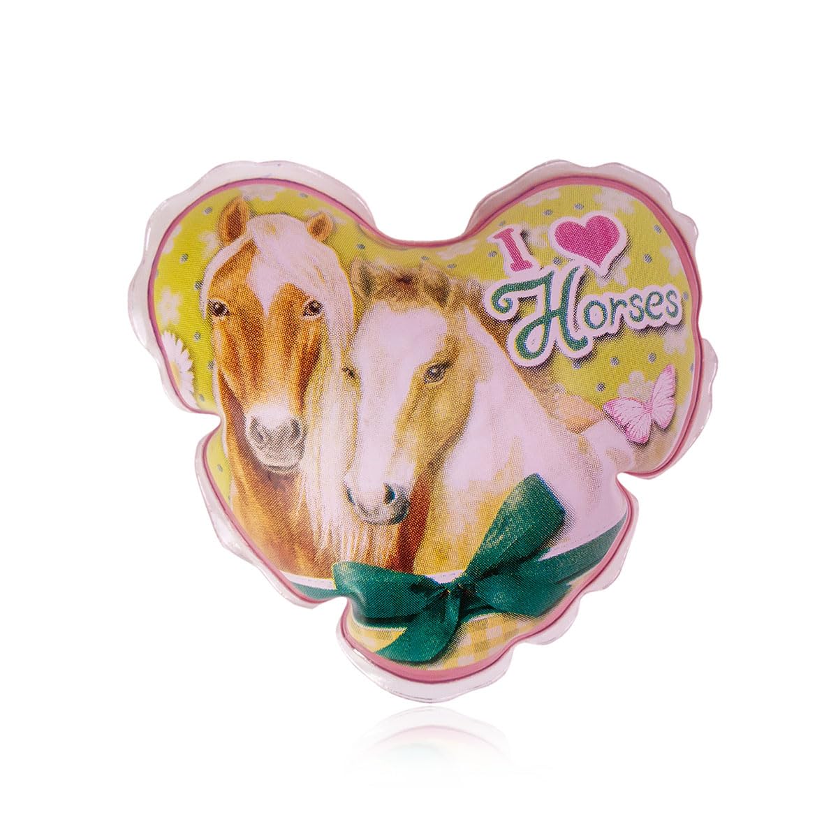 accentra Mini-Duschgel I LOVE HORSES – Großpackung Gastgeschenk für Kindergeburtstag, Tombolapreis oder Adventskalender Füllung – Bonbonglas mit 24 x 50 ml Pferde & Pony