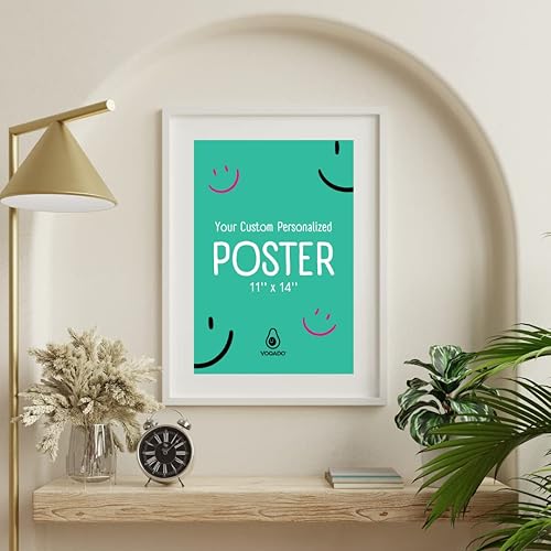 Miniatura 3 de Voqado Impresión personalizada de foto a póster (sube tu imagen/foto), póster en lienzo personalizado con tu propio diseño (fabricado en los Estados