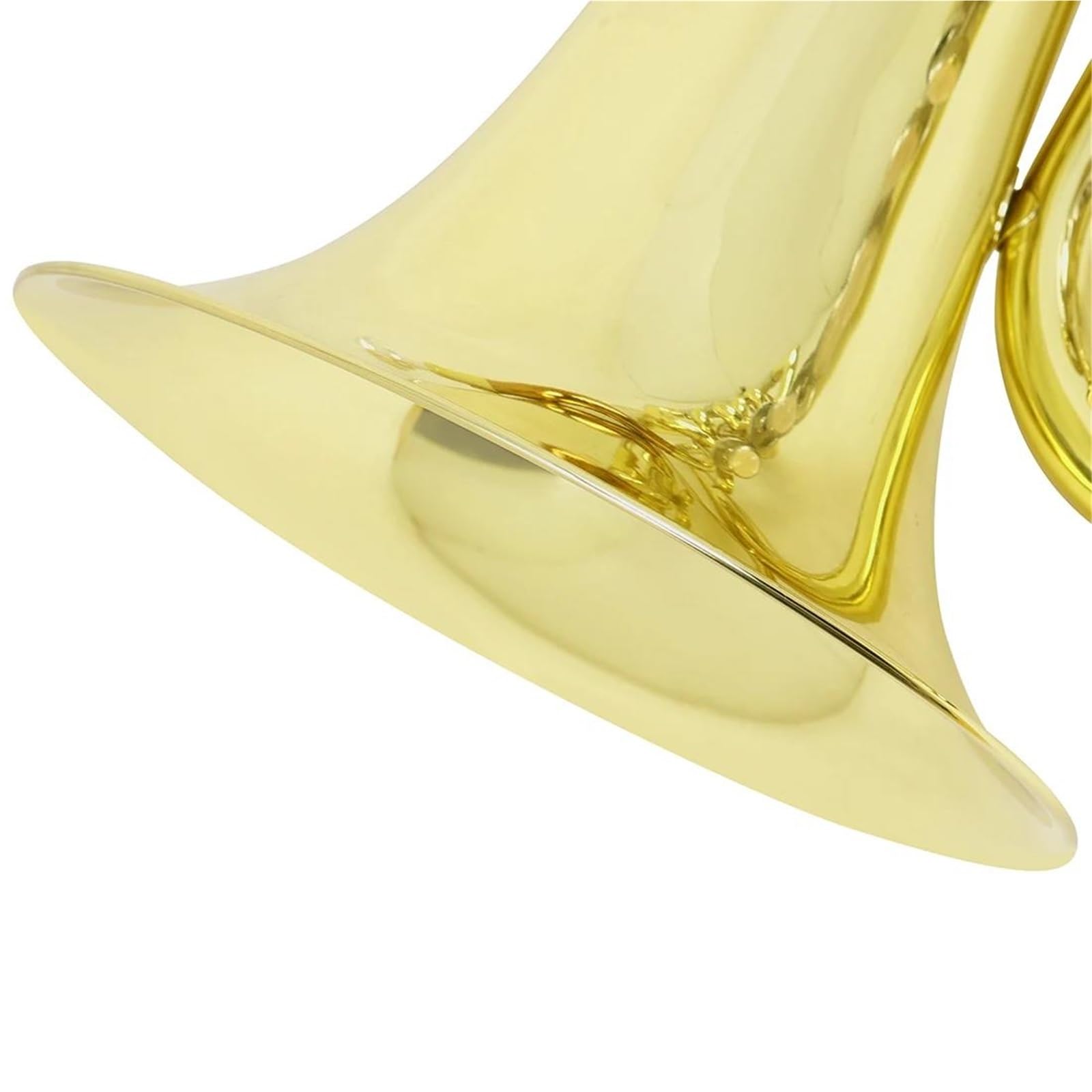 Eufonium Mosiądzu Bb B Flat Euphonium 3 Klawiszowy Mosiężny Róg Barytonowy Z Paskiem Na Futerał Profesjonalne Wykonanie(Type1)