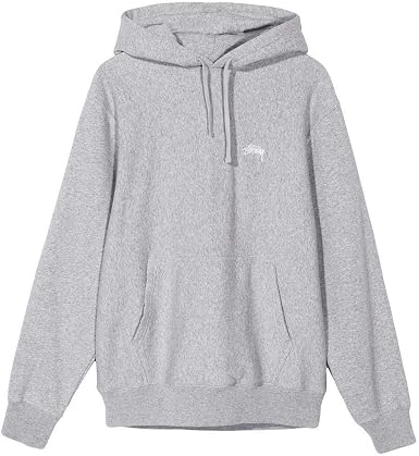 Stussy Sudadera Capucha Stock Logo Gris M (Medium): Amazon.es: Ropa