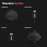 OOONO Co-Driver NO2 - next gen. traffic safety alarm - warns of speed cameras and road hazards - rechargeable - LED indicator - CarPlay & Android Auto compatible - 8