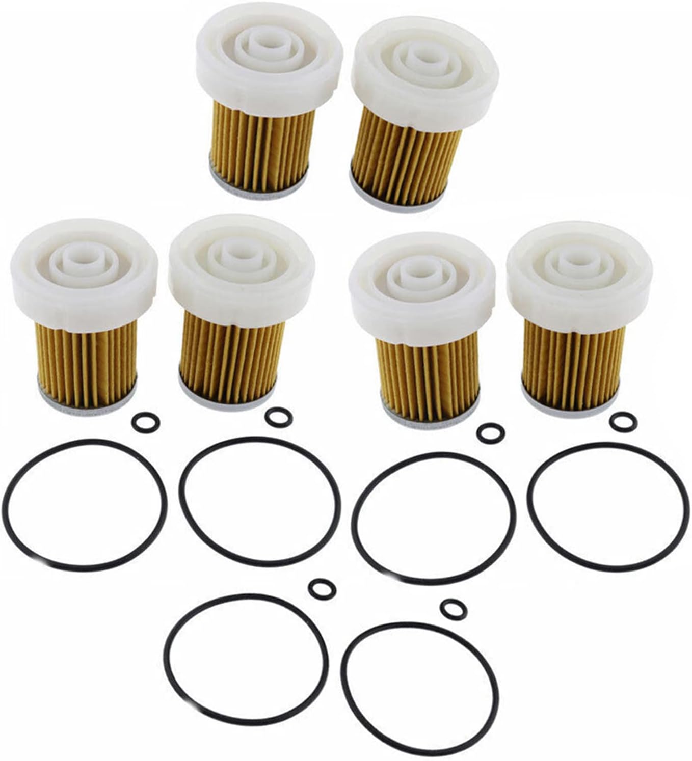 Jeimgrso 6 Pcs Fuel Filter 6A32059930 31A6200317 Compatible with Kubota B1410 B1610