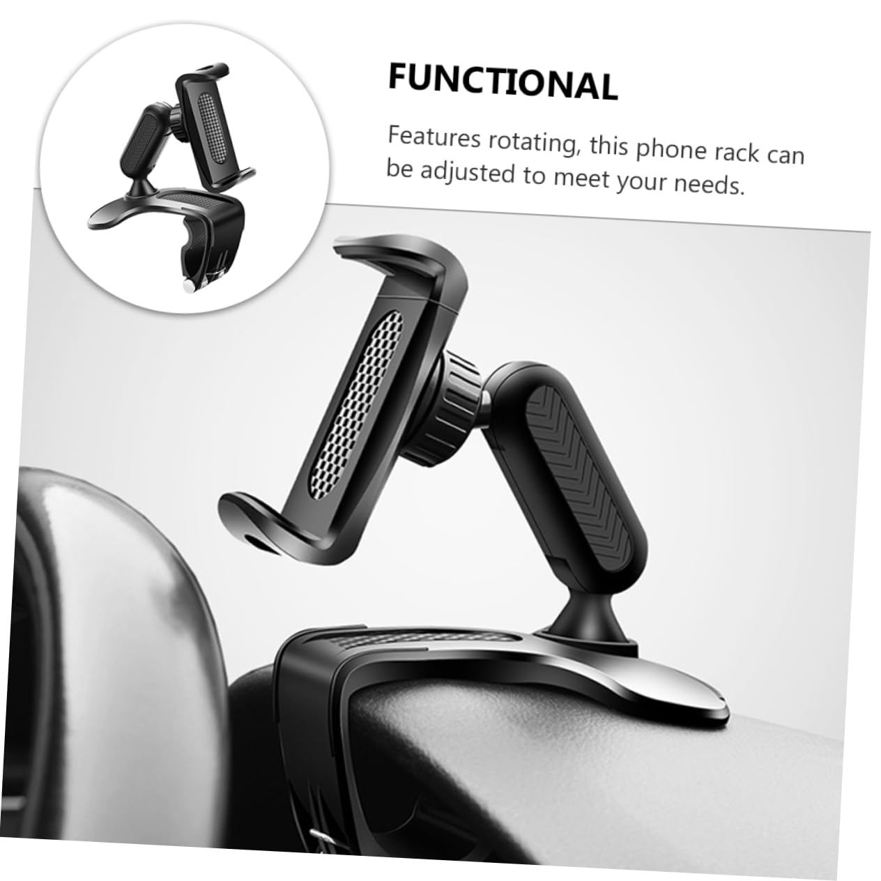 Mikinona Supporto Per Telefono Magnetico Da Auto 3 Pezzi Supporto Per Specchietto Retrovisore Facile Da Installare