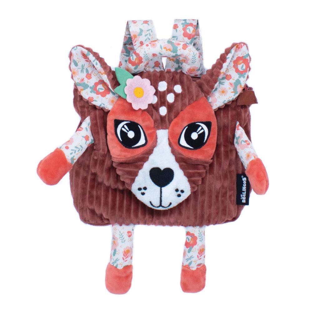 hearts   Kids  Melimelos The Deer Corduroy Backpack, Football by Les Delingos, Sports Direct