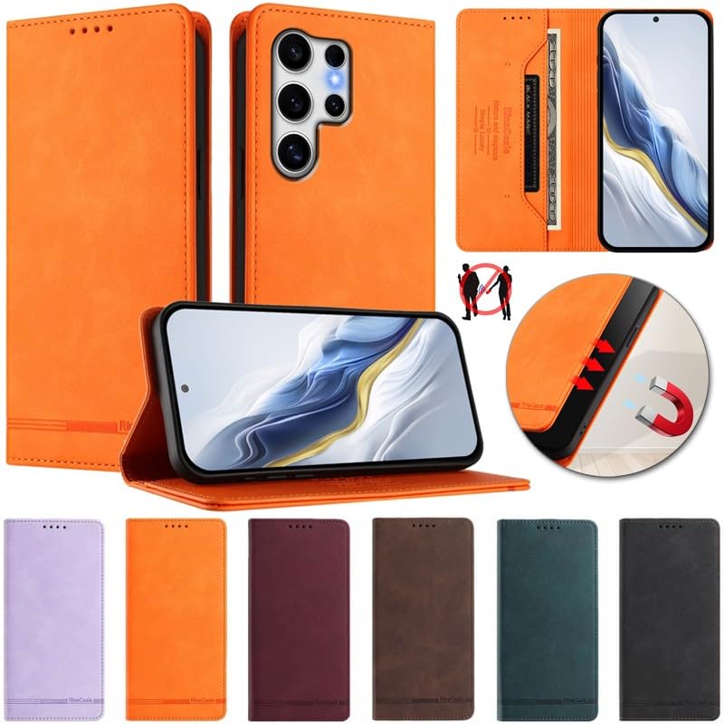 Housse cuir Samsung A72 violette pour simplifier vos sorties