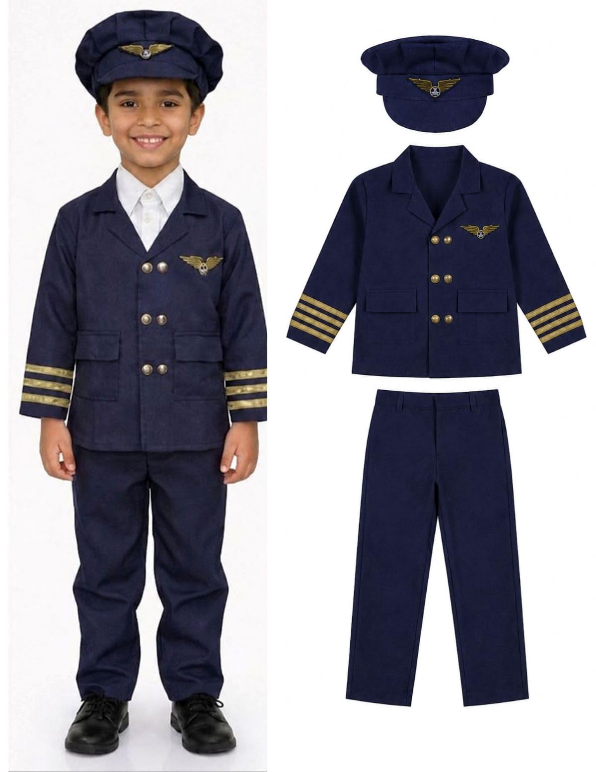 BookMyCostume Professional & Community Helper Costume Collection – Role-Play Fancy Dress, Skit Play Costumes Sets for Boys & Girls – Ideal for School Annual Day, Themed Events & Stage Performances-image-22