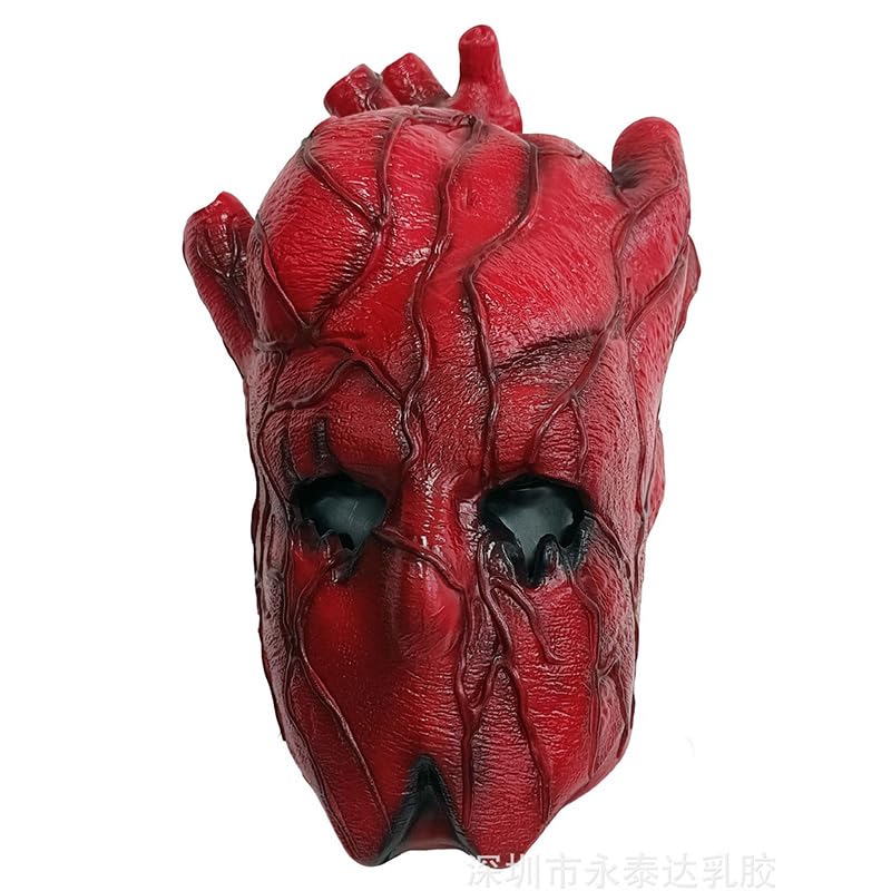 Amazon.co.jp: ドロヘドロ 仮面 カイマン 心 しん お面 コスプレ道具