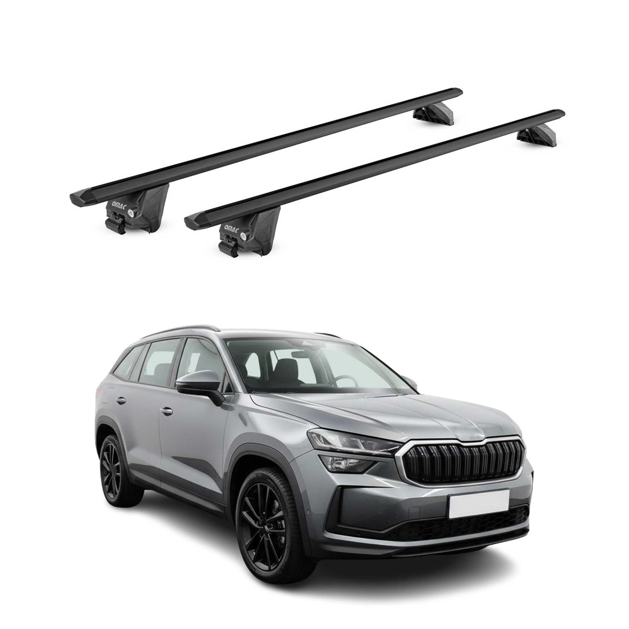 OMAC Dachträger für MG HS/EHS 2024-2026 Aluminium Schwarz