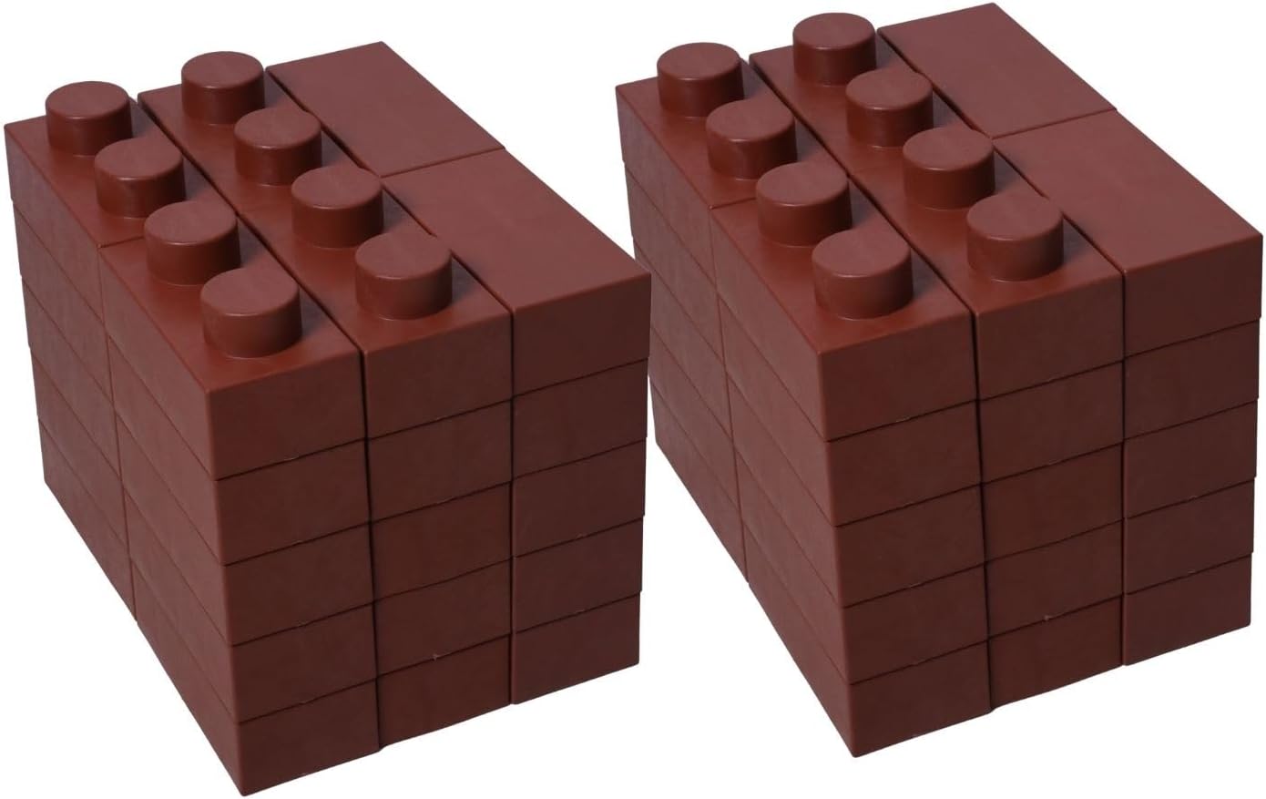 YPC Brick Blocks, Made in Japan, Flower Beds, Gardening, Outdoors, Veranda, Exterior, Len Blocks, Garden, 30 Pieces x 2 Boxes Set of Bricks