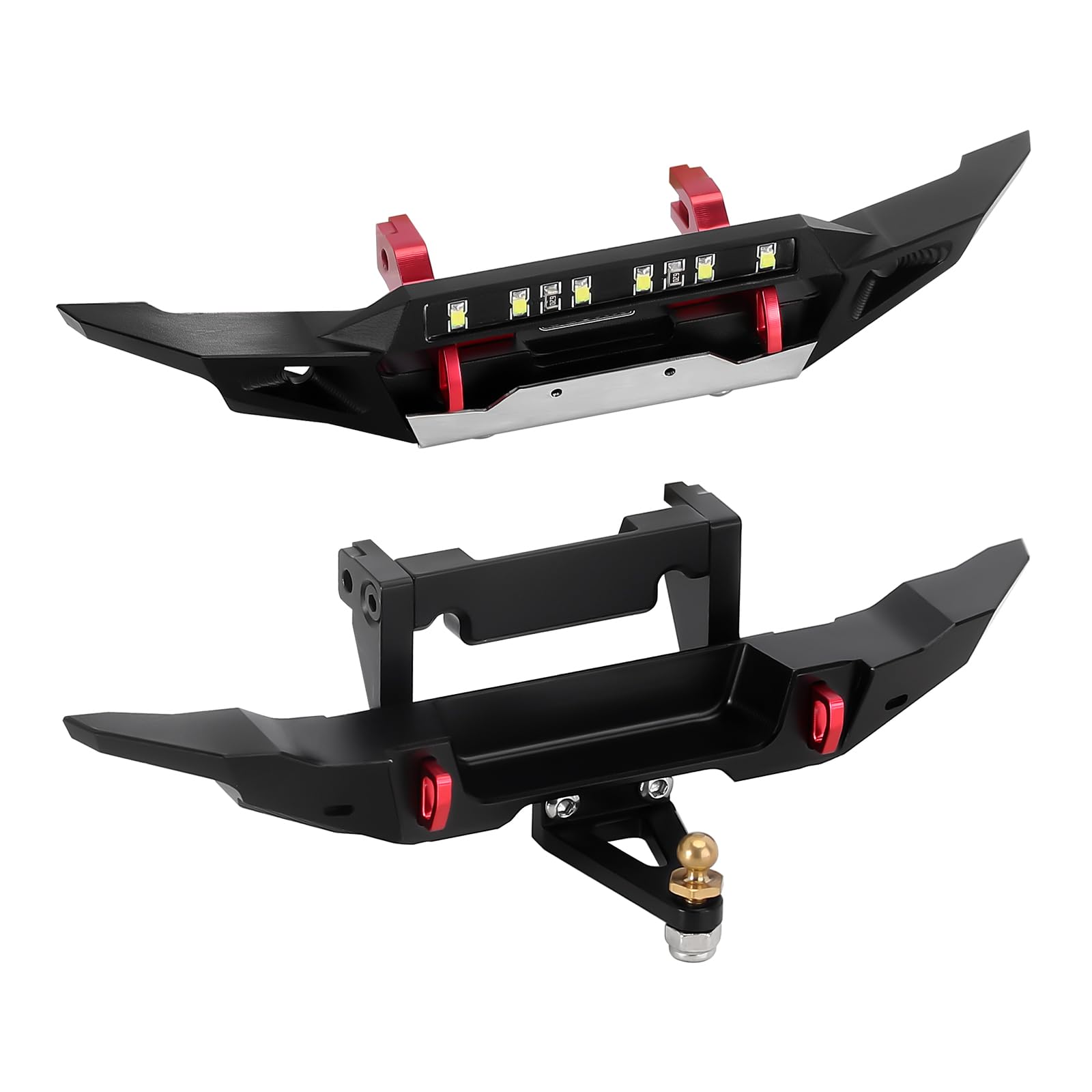 Levigo RC Voor-Achter Spatbord Compatibel Met Traxxas TRX-4M 1/18 Bronco RC Upgrade Onderdelen Voor Achter Gesloten Chassis Bescherming Board Modder Flappen