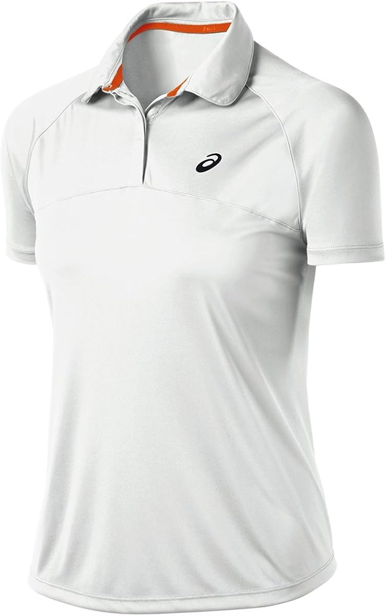 ASICS Women's Club Short Sleeve Polo : Clothing, Shoes & Jewelry