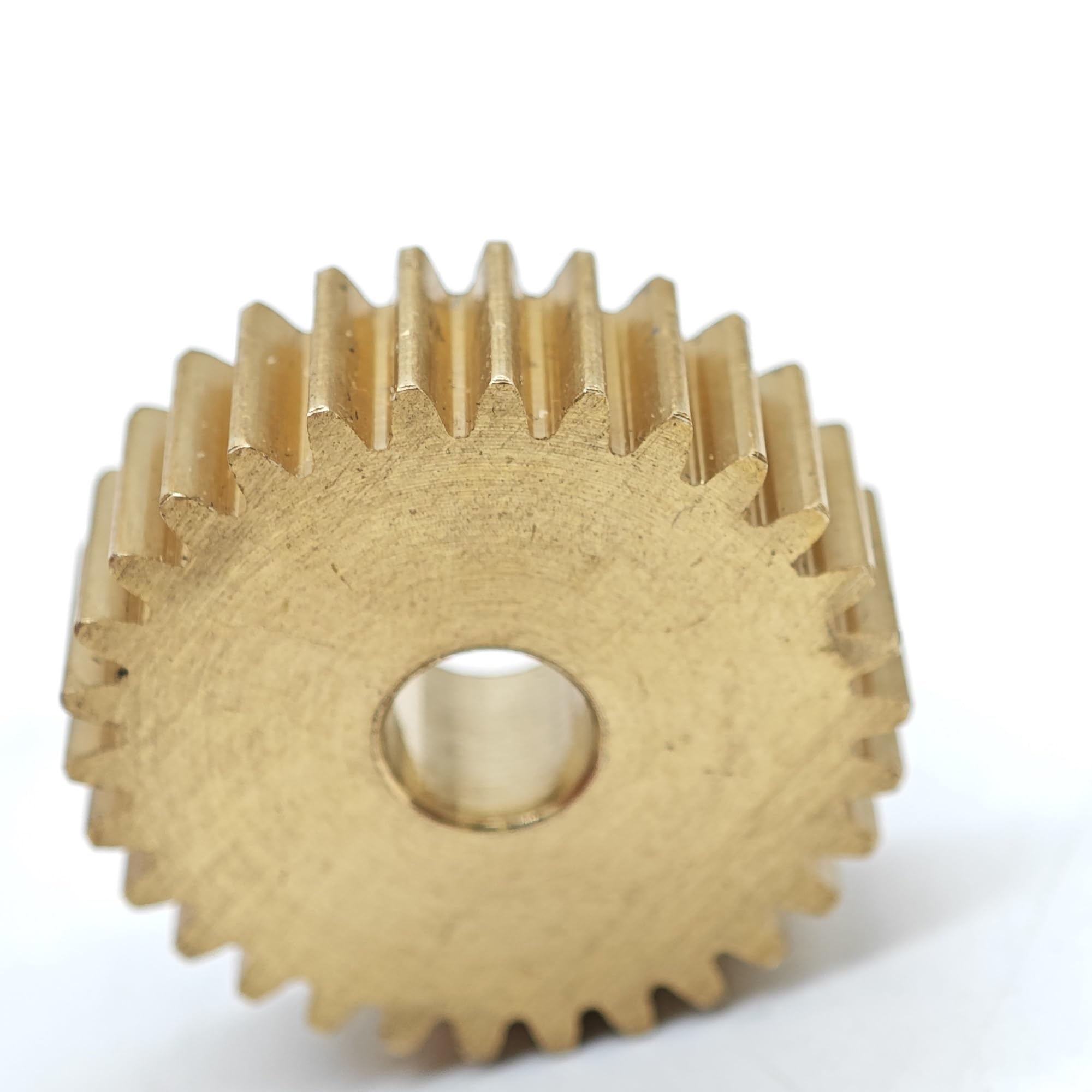 1-częściowa mosiężna zębatka czołowa - moduł 0,5, 72 zęby, średnica 37 mm, grubość 5 mm, do maszyn przemysłowych i majsterkowiczów(12mm bore)
