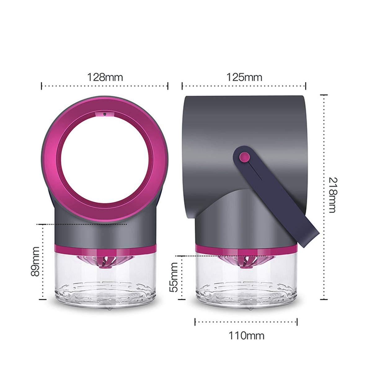 Moskito-Mörder, elektrischer Schlag, Fliegenwanze, Moskito-Insektenvernichter, LED-Lampe, 360°, handgehalten, energiesparend, Anti-Moskito, zufällige Farbe