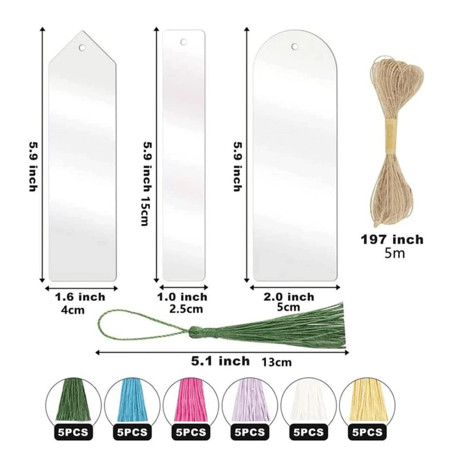 Zakładki do książek 30 stks Bladwijzer Mode Acryl Pagina Markers Diy Met Kwasten Lezen Pagina Markers Voor Studenten Pagina Markers Briefpapier Elegancki retro