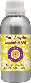 Deve Herbes Amyris Essential Oil (Amyris balsamifera) Pure | Non-Sticky | Non-greasy | Lightweight | Men & Women | All Ski... Price In India