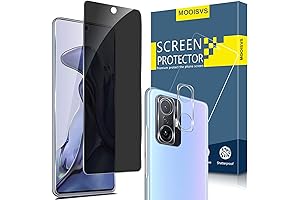 [2+2 for Xiaomi 11T 5G Privacy Tempered Glass Screen Protector]