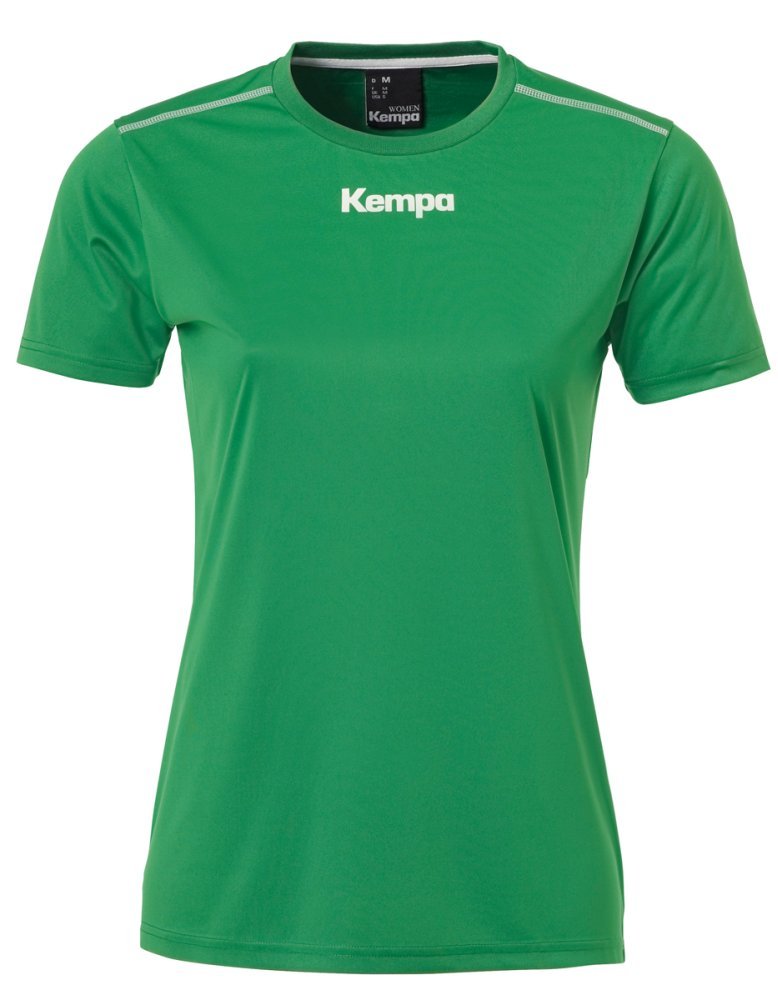 Kempa Boys Poly Shirt Kids T-Shirt - Green, 128