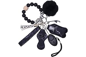 9-Piece Protection Key Chain Set for Women