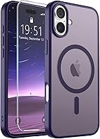 Vista 41 de SUPFINE - Funda magnética para iPhone 11, apta para MagSafe (protección contra caídas de grado militar, 10 pies), delgada, translúcida, a prueba