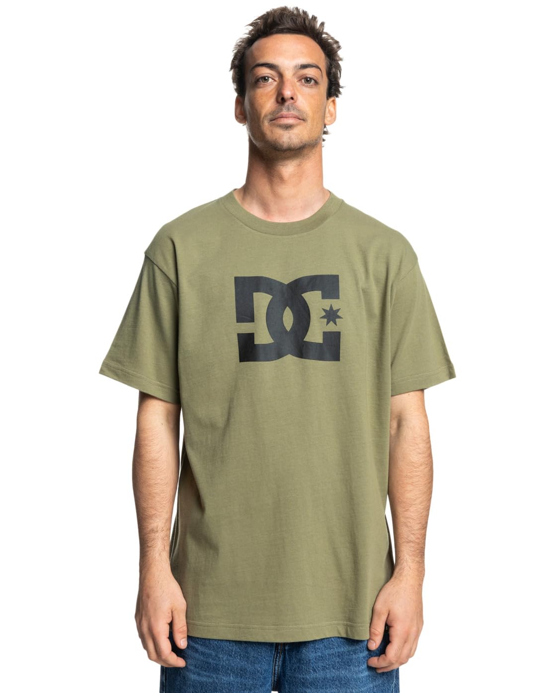 Dcshoes T-Shirt DC Star HSS Young Mens Beige XXL