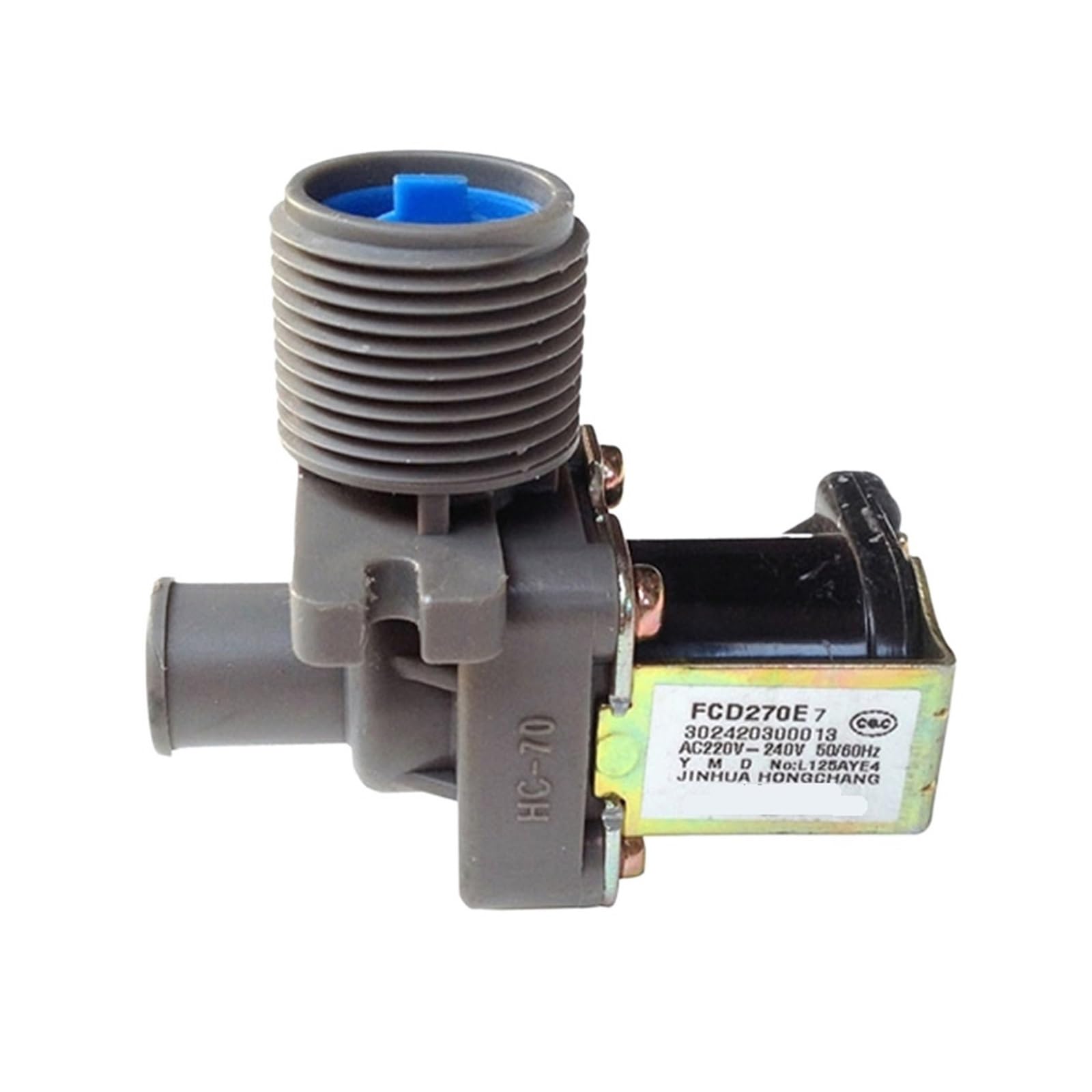 Válvula Solenoide De Entrada De Agua, Compatible Con Midea, FCD270E7 AC220V-240V 50 / 60Hz, Accesorios for Lavadora, Válvula Dispensadora
