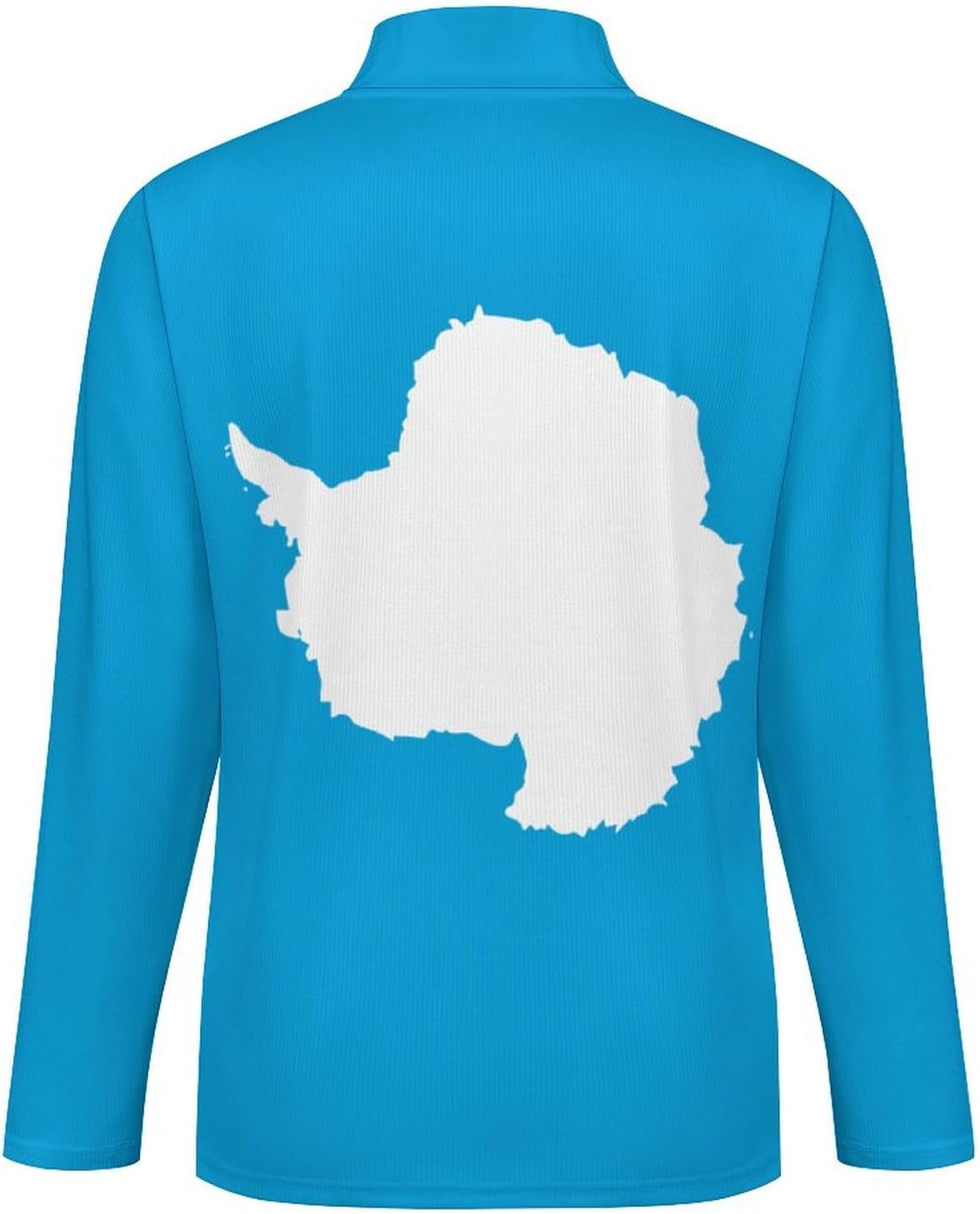 Zakqeik Men's Business Sweaters Zipper Sweater Pullover Polo-Shirt Argentina Flag Sweaters Fall Winter Warm Sweatshirts