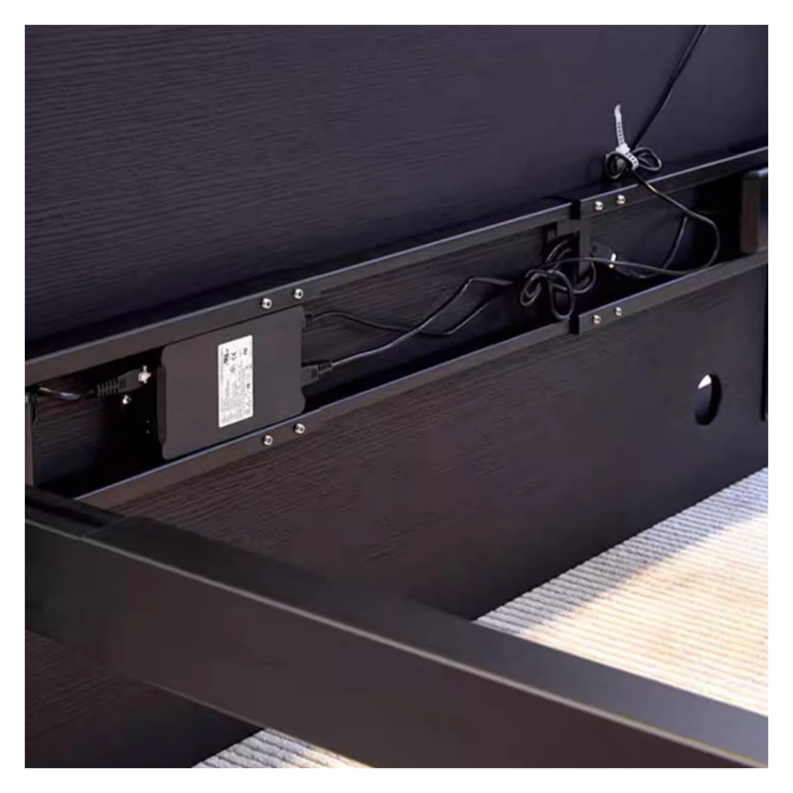 Scrivania Da Ufficio Moderno ascensore elettrico intelligente con cassetti e doppi motori for la scrivania del computer di casa, dell'ufficio, capo Scrivanie Per L'ufficio Domestico(A-Brown,140cm)