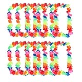 hosaire 10pcs coronas de flores unisex guirnalda hawaiana collar de guirnaldas Ferroviario Belle Decor perfecto para secretos Photo vacaciones