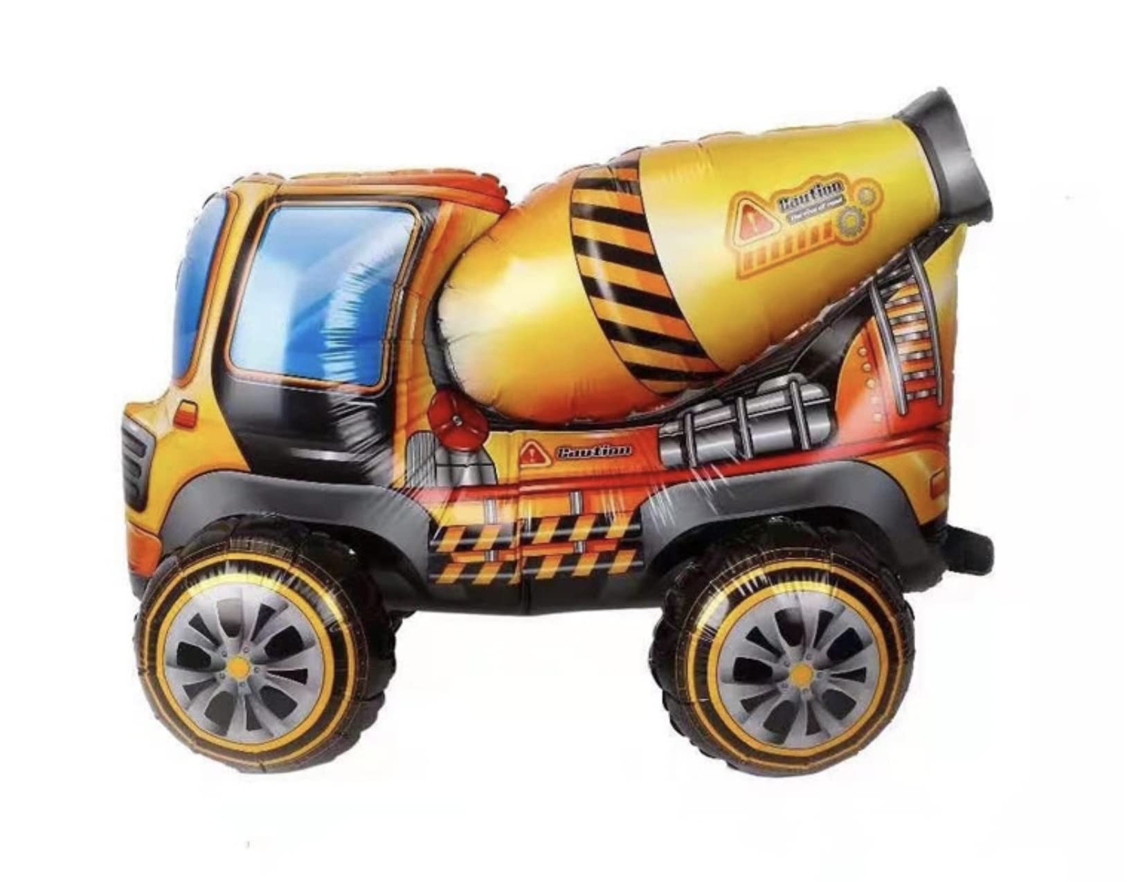 Zebra Balloons Mixer Construction Foil Balloon, 74cm/29inch