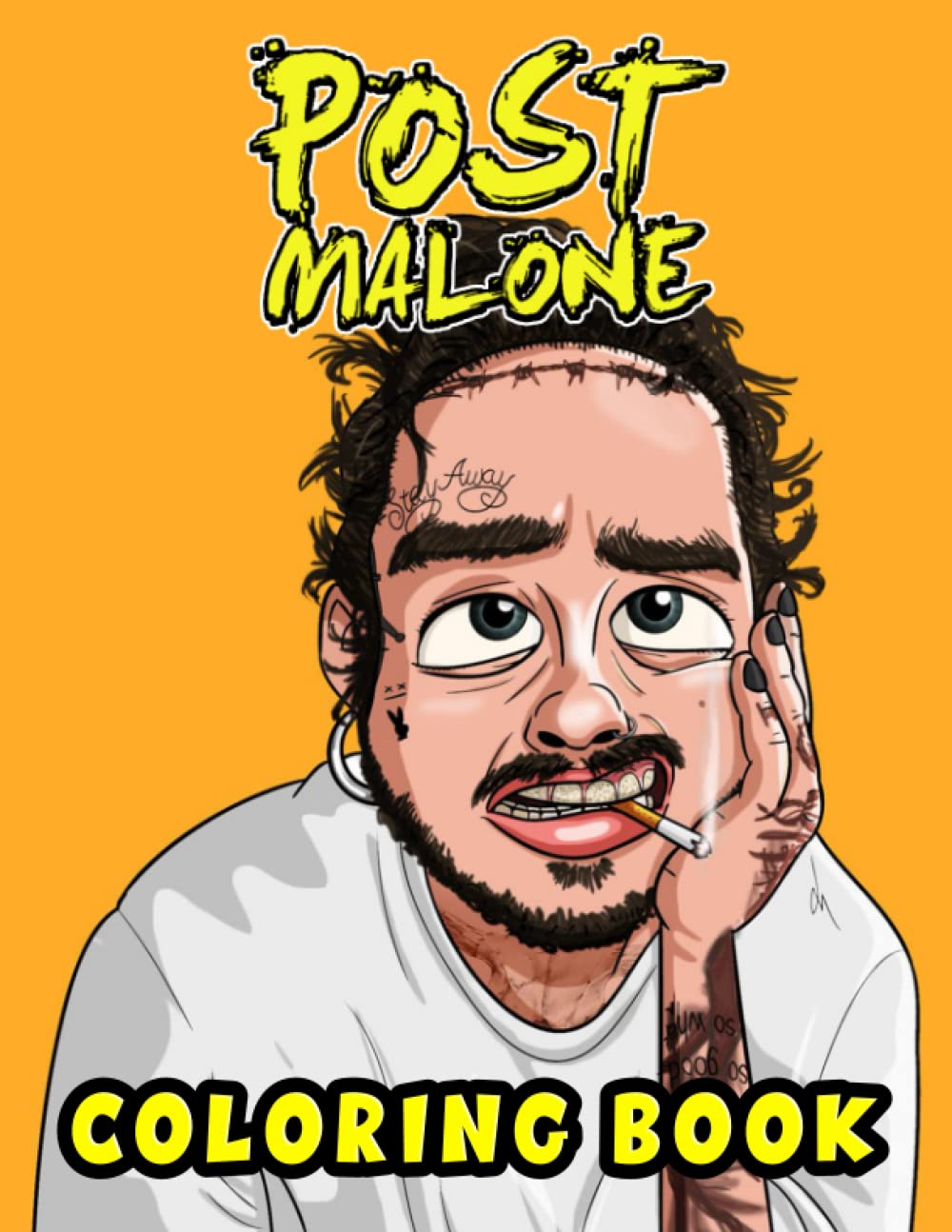Buy Post Malone Coloring Book A Fabulous Coloring Book For Fans of All
