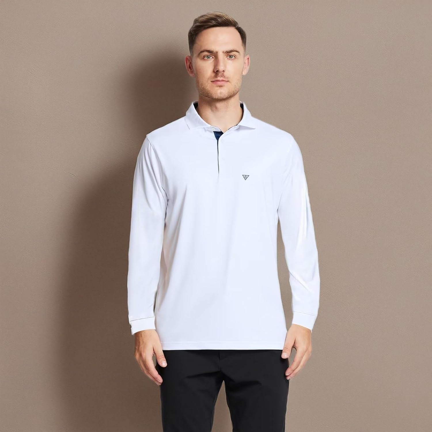 Mens Polo Shirts Short and Long Sleeve Casual Solid Stylish Dry Fit Performance Designed Collared Golf Polo Shirts for Men - Image 6