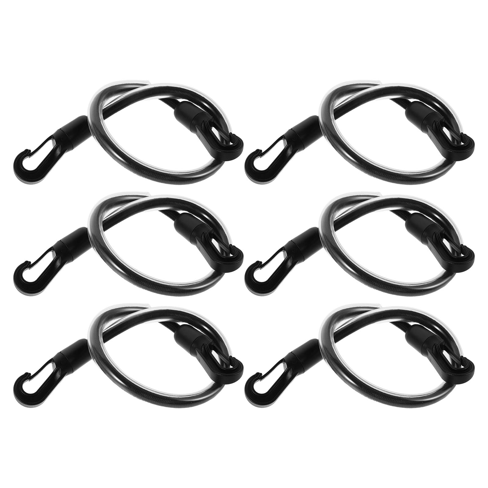 Correas elásticas para patas de manta de caballo de 56 cm y clips dobles de repuesto