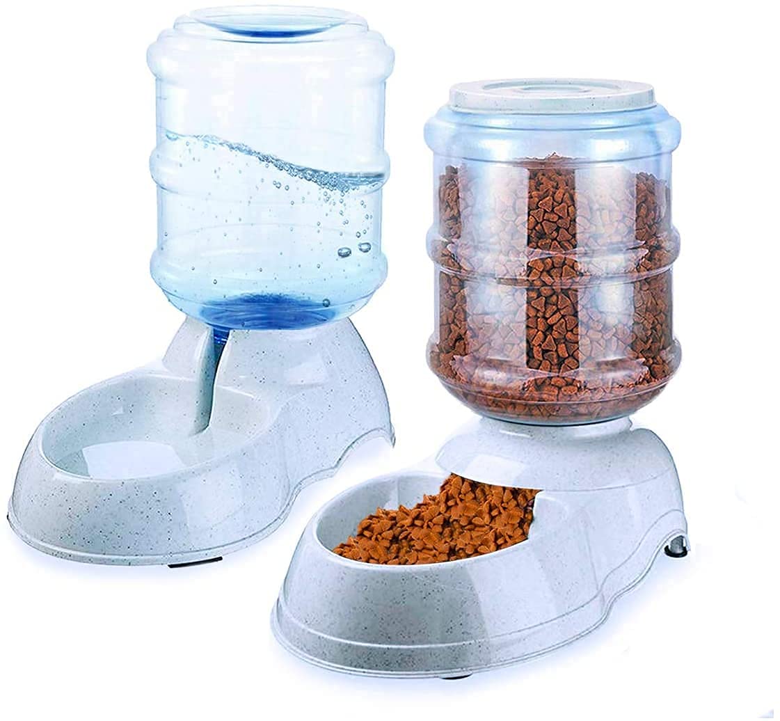 Gra8 Smart Mall Pet Feeder and Water Food Plastic Dispenser Automatic
