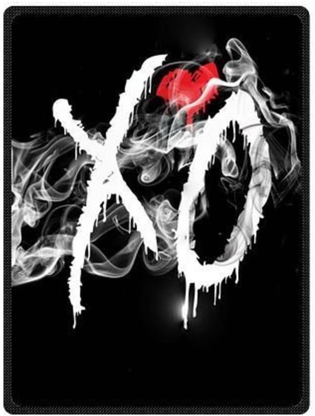 Customized Special Design for The Weeknd XO Cotton Blanket58 inches x 80 inches