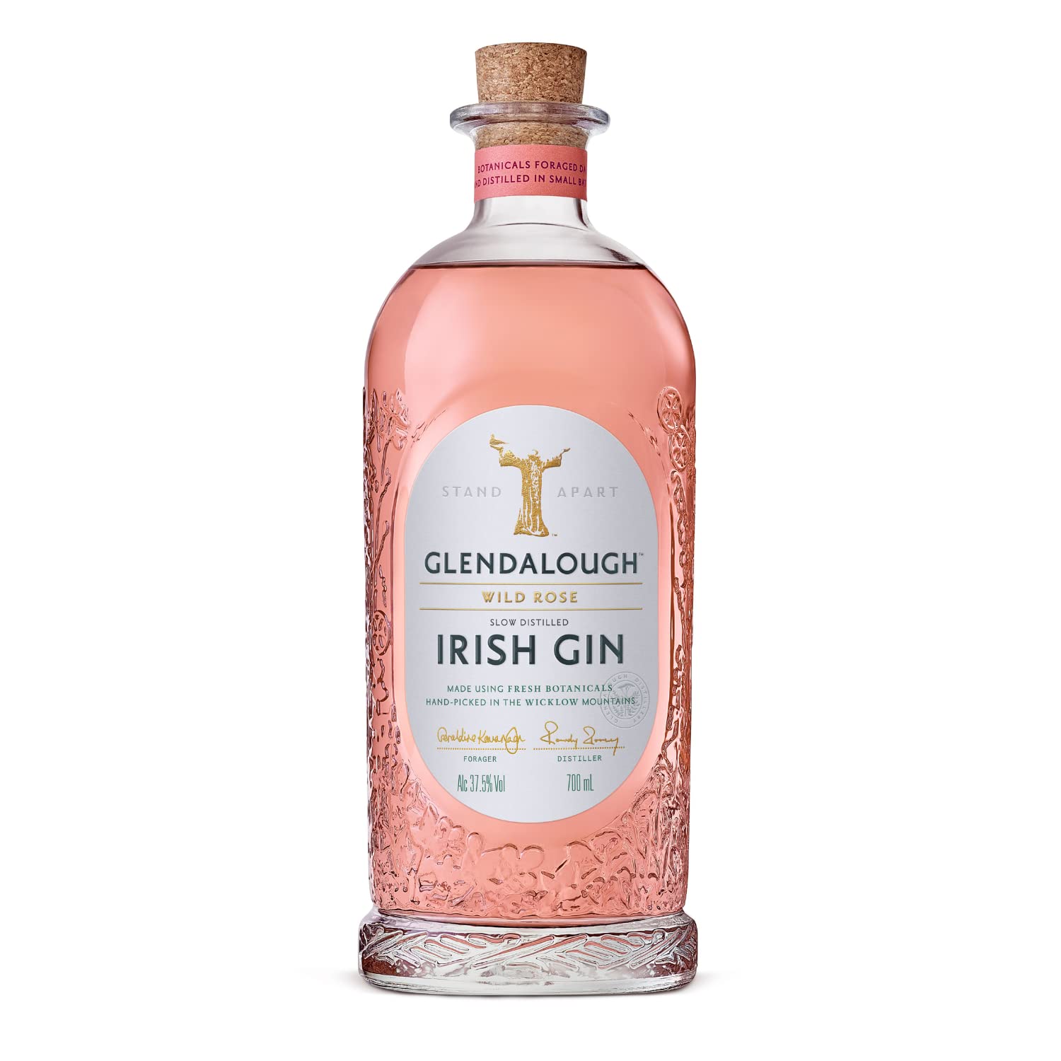Glendalough Irish Rose Gin, 37.5% ABV, 70cl