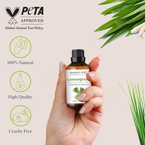 Miniatura 37 de Majestic Pure Aceite esencial de lavanda 100% puro para aromaterapia, masaje y usos tópicos, perfecto para difusor y difusor de aceites esenciales