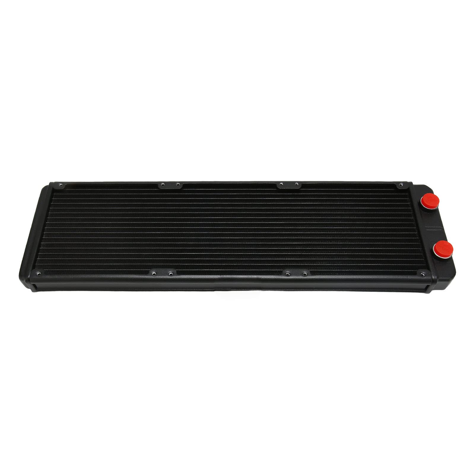 Radiatore di Raffreddamento Ad Acqua Tubo di Rame Ad Alta densità Efficiente Dissipazione del Calore per Computer di Raffreddamento a Liquido Fai-da-te 399x119x27mm