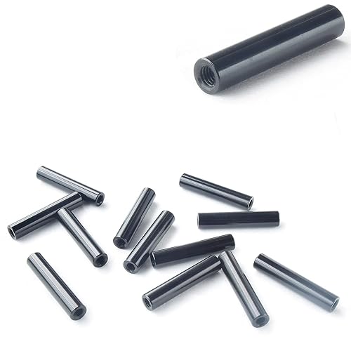 Espaciadores de separación de columna redonda de aluminio M3x25mm 12pcs