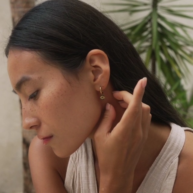 Boucles D’oreilles Pendantes En Acier Inoxydable – Forme éventail, Plaquées Or Ou Argent, Hypoallergéniques, 2 G