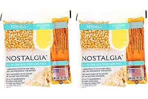 Flavorful Nostalgia 8-Ounce Popcorn Packs for a Perfect Snack Time