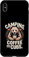 Vista 11 de Camping Coffee and Cubs Bear Family Case for iPhone 16