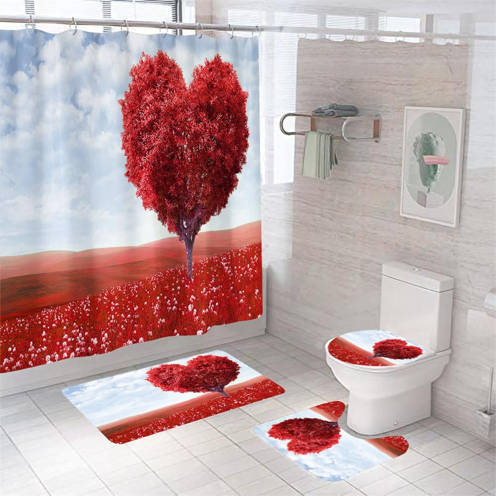 Tapis salle de bain absorbant ensemble 4 pièces moderne 50x80cm