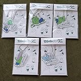 100日後に死ぬワニ アクリルキーホルダー アクキー 5点セット