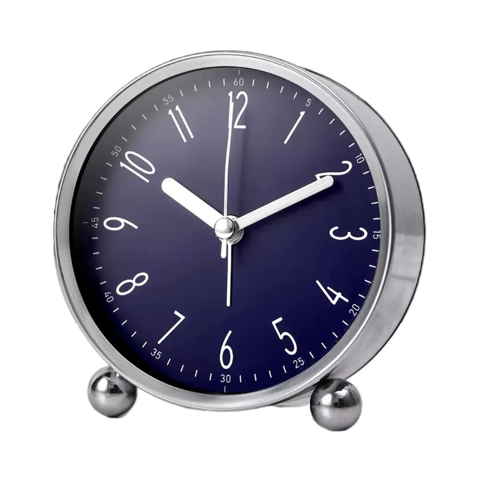 SBZIOJHDR alarm clock, alarm clocks bedside for bedrooms,Alarm Clock,Clocks Bedside,4 inch Super Silent Small, Simply Design, for Bedroom