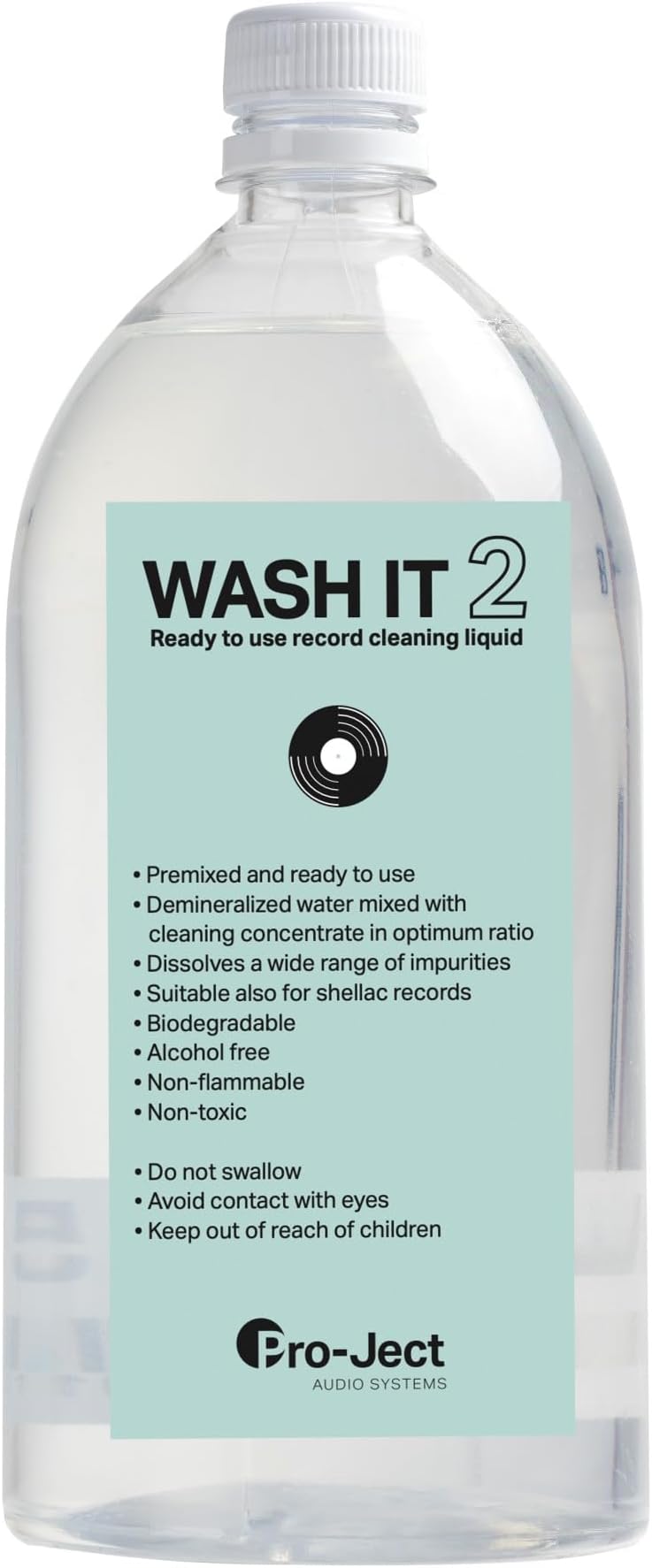 Pro-Ject Wash it 2 record cleaning fluid, alcohol-free, 1000 ml
