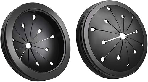 2 piezas de eliminación de basura, protector contra salpicaduras para fregadero, repuesto para desechos de alimentos, para modelos Whirlaway, Waste