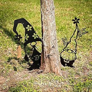 Realsteelmetalgardengnomesoutdoorsteel4packlawnornamentsstatuesfunnyyarddecorweatherproofgardendecorationgiftforgardenersblack Urban Country Home Decor Realsteel metal garden gnomes outdoorsteel 4 pack lawn ornaments statues funny yard decor weatherproof garden decoration gift for gardeners black urban country home decor