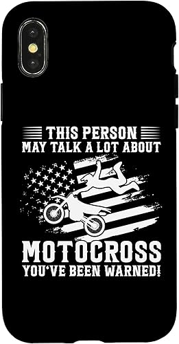Miniatura 7 de Funda para iPhone 12 Mini, esta persona puede hablar mucho de motocross